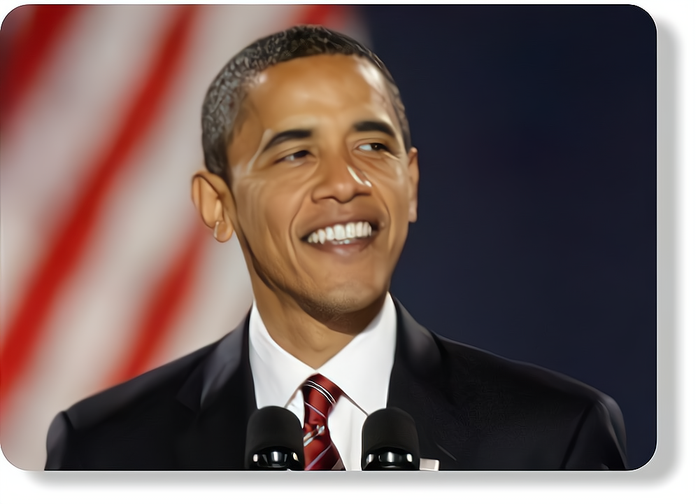Barack Obama — 44th President of the United States, who called his supporters the Moses generation